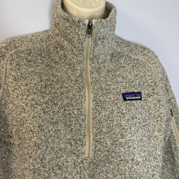Patagonia Women's Better Sweater 1/4-Zip Fleece Pull Over Sweatshirt L - Picture 3 of 12